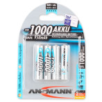 Ansmann Oppladbare AAA Batterier (950mAh) 4pk