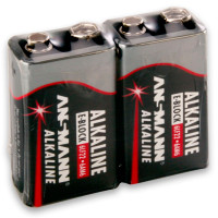 Ansmann E Batteri (9V) 2-Pak