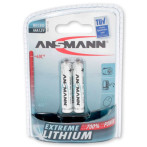 Ansmann AAA Batterier 1,5V (Extreme Lithium) 2-Pack