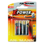 Ansmann X-Power AAA Batterier - 4-Pack