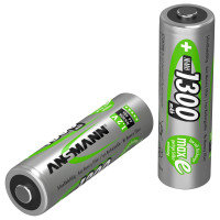Ansmann oppladbare AA-batterier (1300mAh) 4-pak