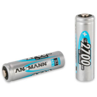 Ansmann oppladbare AA-batterier (2700mAh) 4-pak