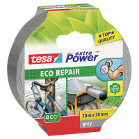 Tesa Extra Power Eco Repair Tape (20m x 38mm) Grå