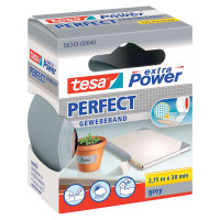 Tesa Extra Power Perfect Canvas Tape (2,75 m x 38 mm) Grå