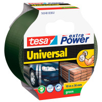 Tesa Extra Power Universal Canvas Tape (10m x 50mm) Grønn