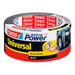Tesa Extra Power Universal Canvas Tape (25m x 50mm) Svart