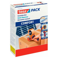 Tesa Comfort 6400 Tapedispenser (max 50mm) Blå/Rød