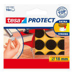 Tesa Protect Filtputer mot riper (18mm) Brun - 16-Pak