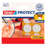 Tesa Protect Filtputer mot riper (22mm) Hvit - 12-Pak