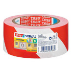 Tesa Signal Universal Advarselstape (66m x 50mm) Rød/Hvit