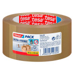 Tesa Pack Ultra Strong emballagetape (66m x 50mm) Brun