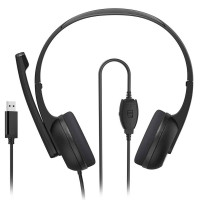 Hama HS-USB250 V2 Stereo Headset m/mikrofon (USB-A)
