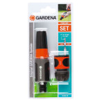 Gardena vanningsmunnstykke m/kobling 18288-20 (1/2tm 5/8tm)