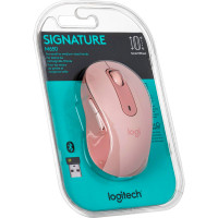 Logitech Signature M650 Mus (Bluetooth/Nano) Rosa