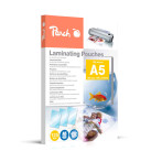 Peach Lamineringslommer A5 (125 mikron) 100-Pack