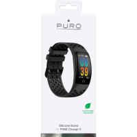Puro Rem for FitBit Charge 5 (Sport Plus) Svart