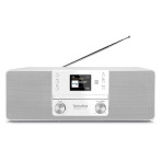 TechniSat Digitradio 370 DAB Radio (Bluetooth/CD/FM) Hvit