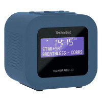 TechniSat Techniradio 40 Klokkeradio (USB/DAB/FM) Blå/grå