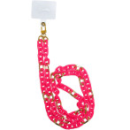 Celly Lacet Chain Halskjede for Smartphone - Fluo Pink