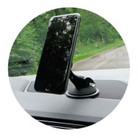 2GO Deksmag magnetisk mobilholder for bil (sugekopp)