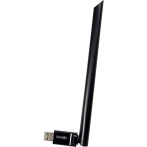 Inter-Tech DMG-19 USB Wi-Fi Adapter m/antenne (650 Mbps)