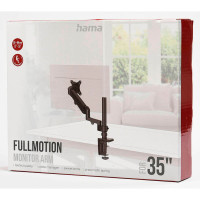 Hama Fullmotion Monitor Arm Single (13-35tm) 4-veis