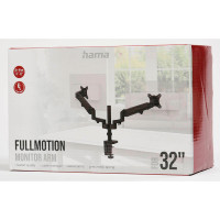 Hama Fullmotion Monitor Arm Double (13-32tm) 4-veis