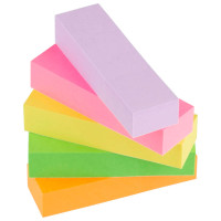 3M Post-it indeksfaner Papir (15x50 mm) 5 neonfarger
