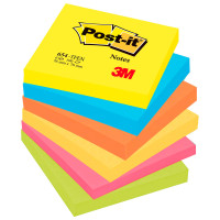 3M Energetic Post-it Notes (76x76mm) 6-pack