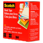3M Scotch Book Tape (38mmx14m) Klar
