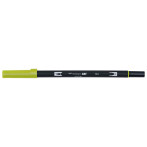 Tombow 126 ABT Soft Pen (Dual Brush) Lys Oliven