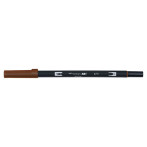 Tombow 879 ABT Soft Pen (Dual Brush) Brown