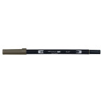Tombow N49 ABT Soft Pen (Dual Brush) Warm Grey 8