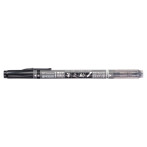 Tombow Fudenosake Pen (Dual Brush) Svart/grå