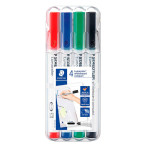 Staedtler Compact Lumocolor Markers Whiteboard - 4 farger