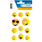 Herma Decor Stickers m/Emoji/Smiley - 3 ark