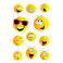 Herma Decor Stickers m/Emoji/Smiley - 3 ark
