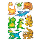 Herma Decor Stickers m/Dinosaurer - 3 ark