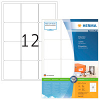 Herma Premium Labels - Hvit (63,5x72mm) 1200 stk