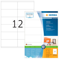 Herma Premium Labels - Hvit (105x48mm) 1200 stk