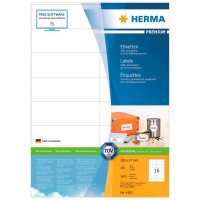 Herma Premium Eketters - Hvit (105x37mm) 1600 stk