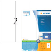 Herma Premium Labels - Hvit (105x297mm) 200 stk