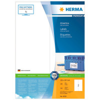 Herma Premium Labels - Hvit (105x297mm) 200 stk