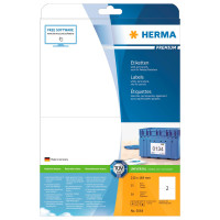 Herma Premium Labels - Hvit (210x148,5mm) 50 stk