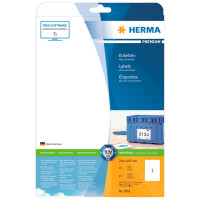 Herma Premium Labels - Hvit (210x297mm) 25 stk