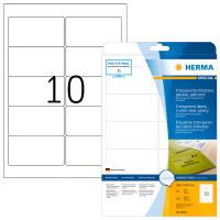 Herma Labels - Gjennomsiktig (96x50,8mm) 250 stk