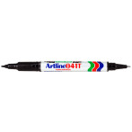 Artline 041T 2-i-1 Permanent Marker (0,4+1,0 mm) Svart