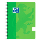 Oxford Touch Notebook A5+ Ruled (70 ark) Grønn