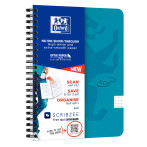 Oxford Touch Notebook A5+ kvadratisk (70 ark) turkis