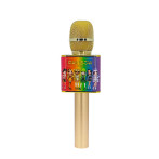 Rainbow High Karaoke Mikrofon m/Høyttaler - Gull